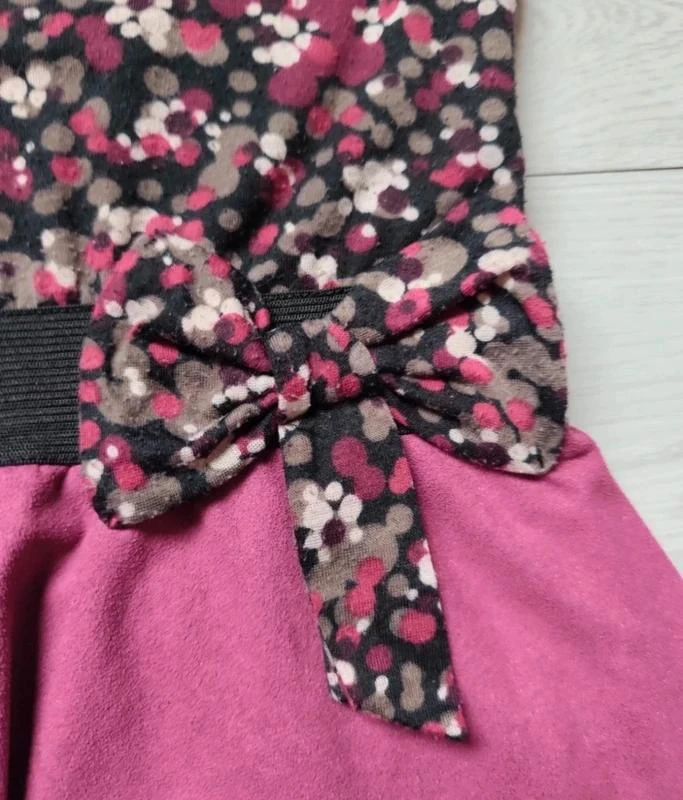 Vestido chique de veludo e bolinhas 🦄 Tamanho 4 anos – photo 6